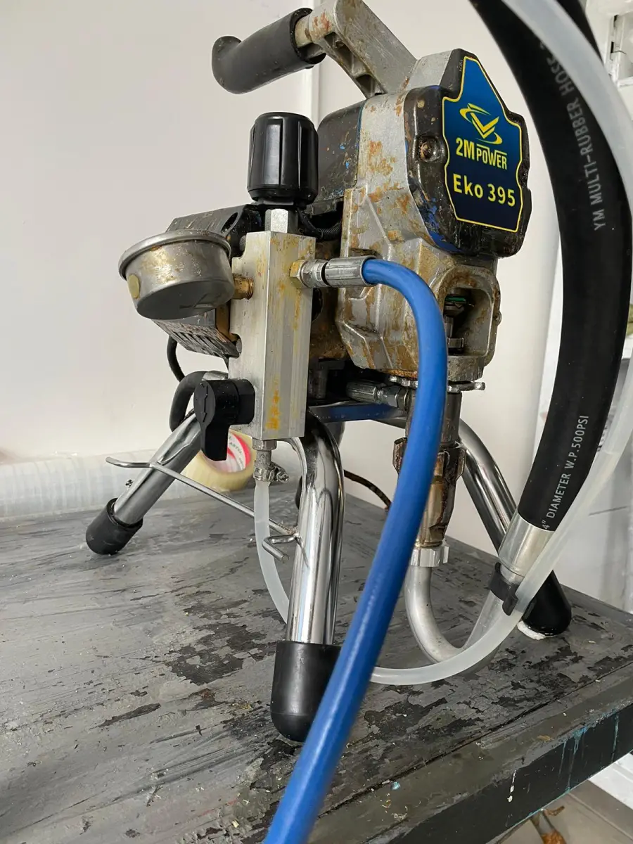 Boya makinası teslim alımı