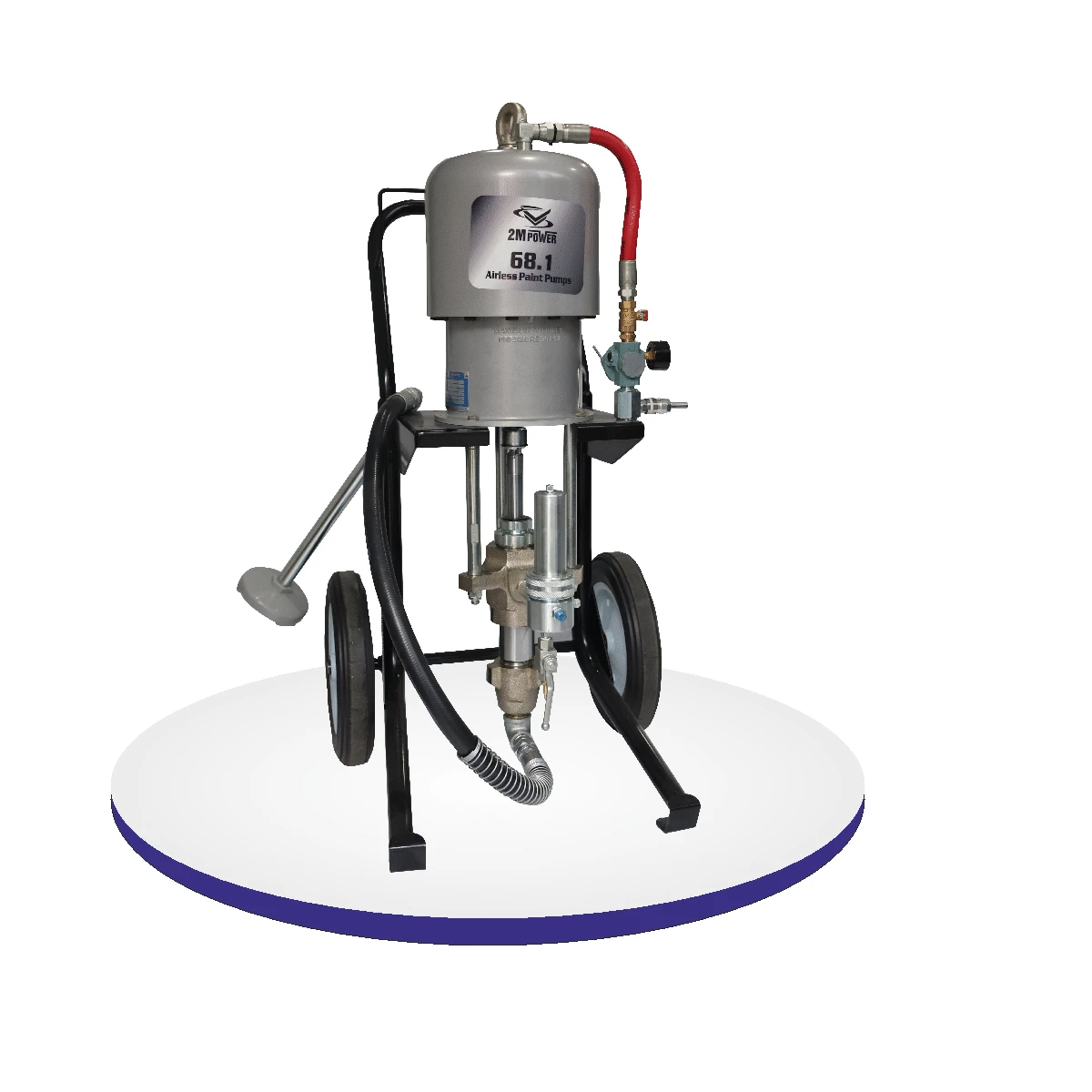 2mpower 68.1 Havalı Airless yüksek basınçlı boya pompası